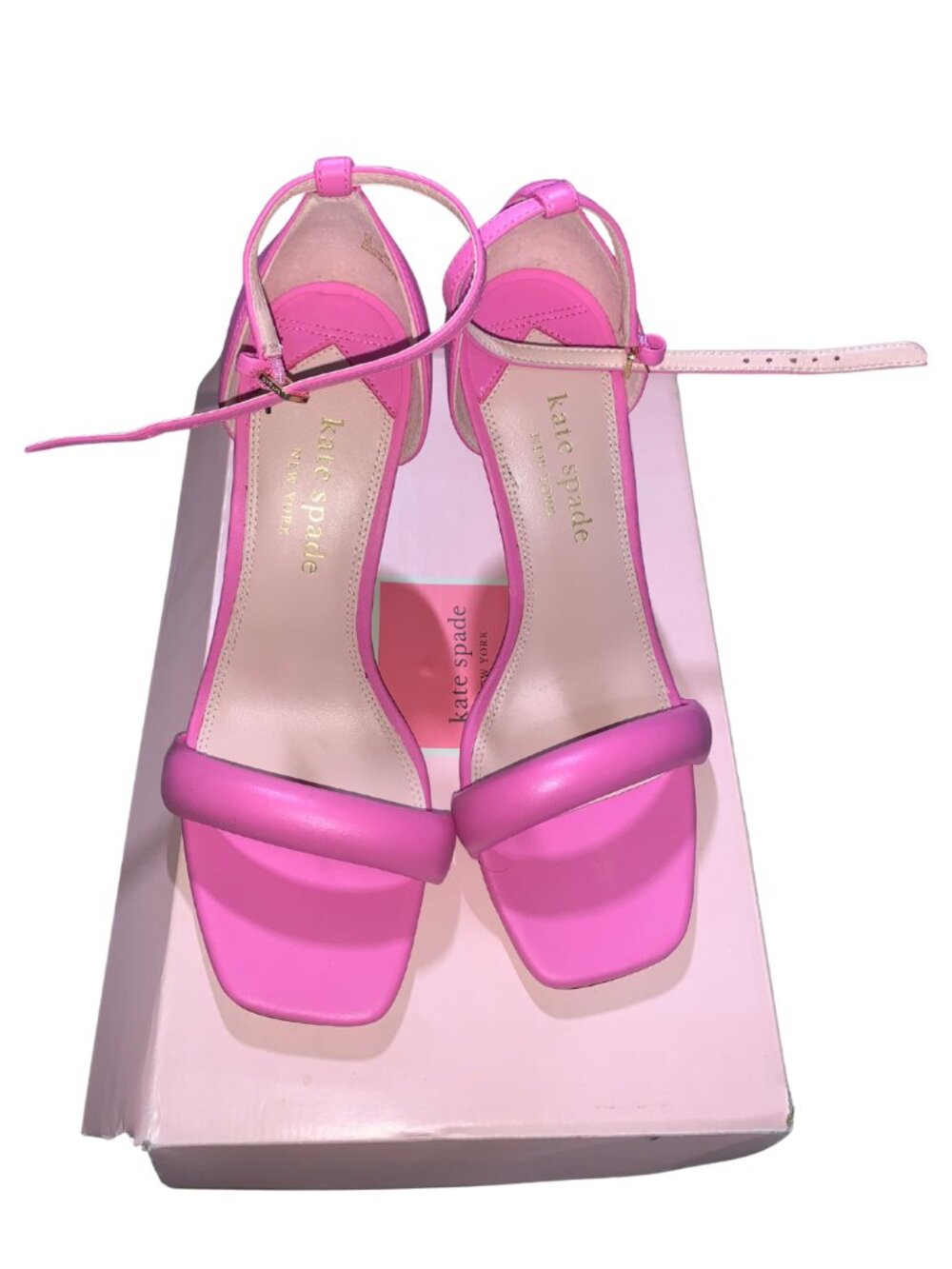 Kate Spade Melrose Sandal Heels in Echinacea Flower - Size 8 - Pre-Loved
